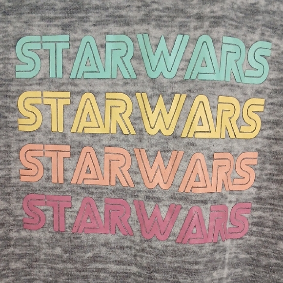 Star Wars Women's Gray Hoodie - Lightweight - Picture 4 of 5